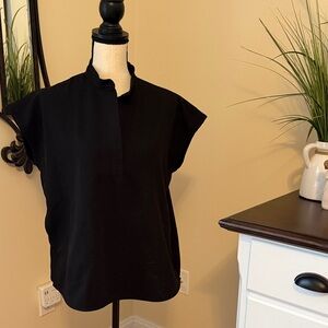 Figs Black Women's scrub top  small